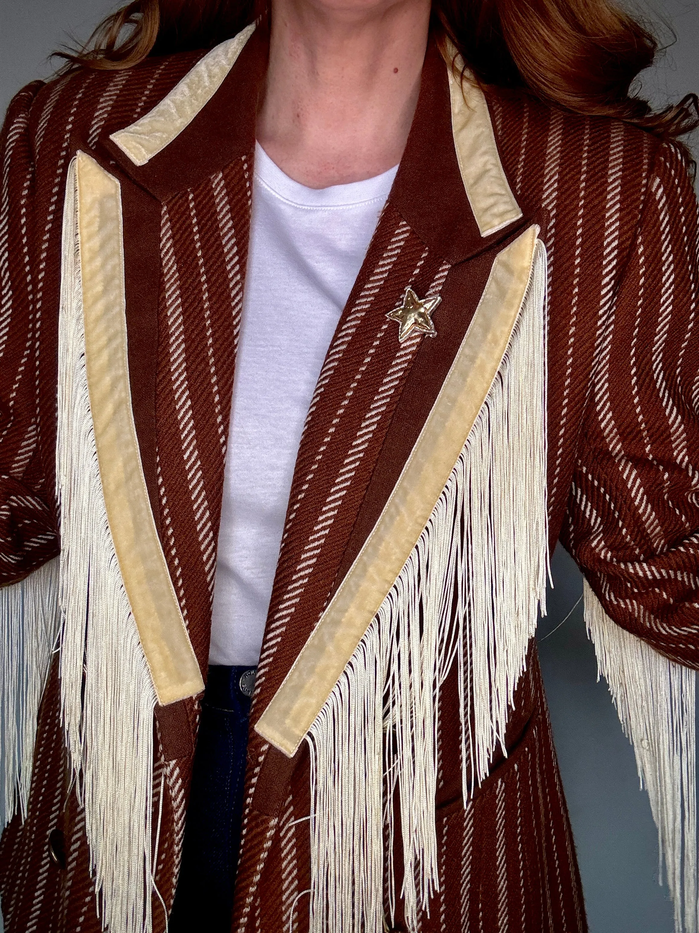 Dolly Blazer in Golden Toddy