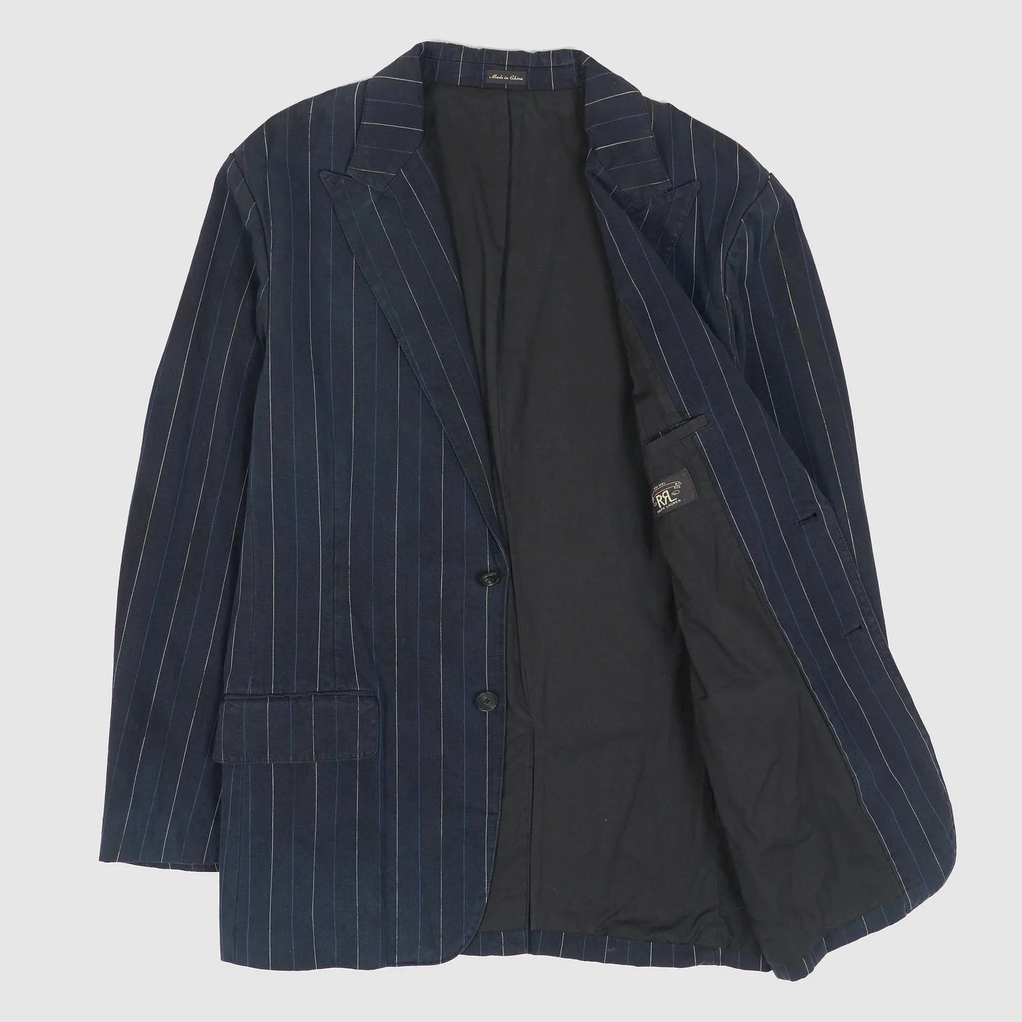 Double RL Peak Lapel Blazer