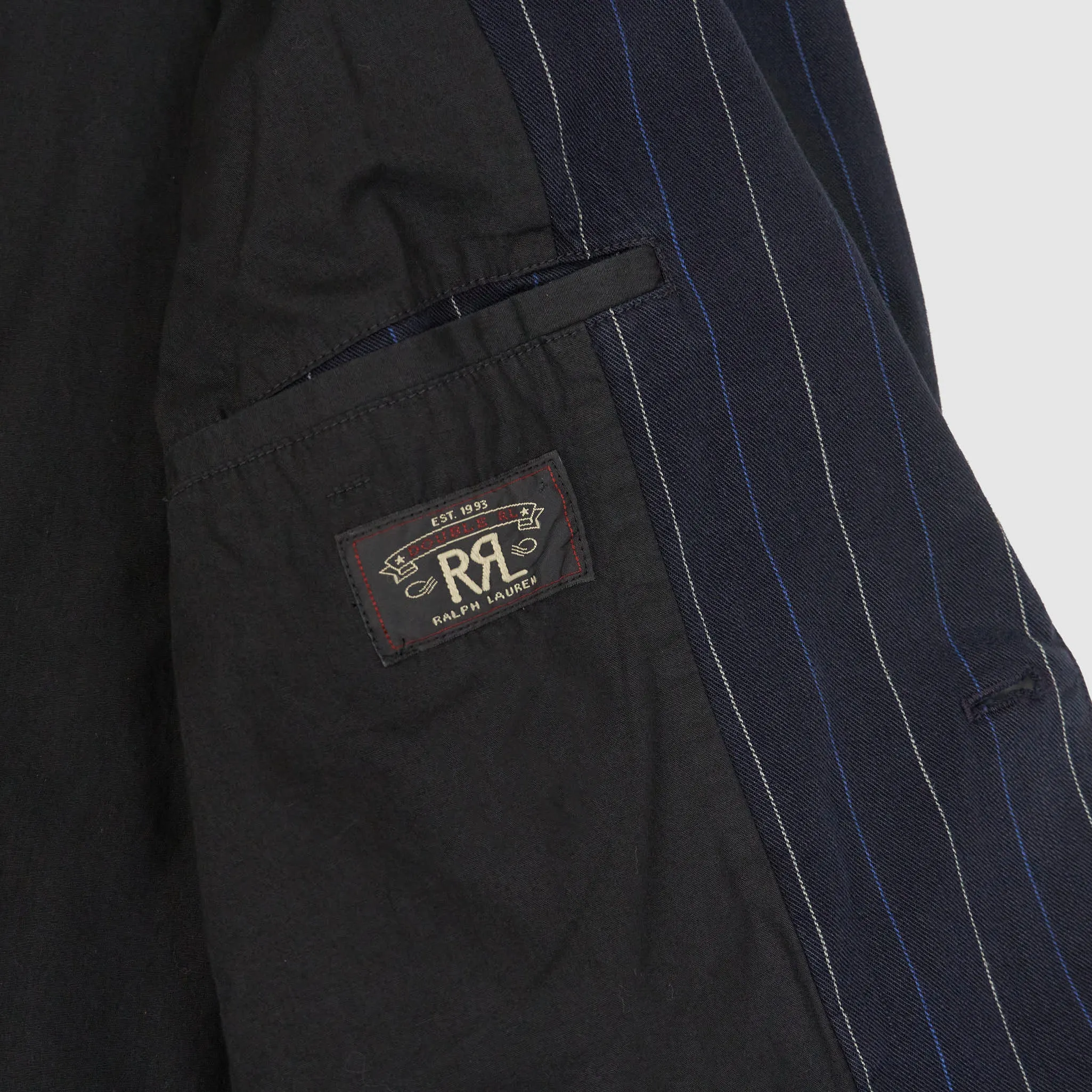 Double RL Peak Lapel Blazer