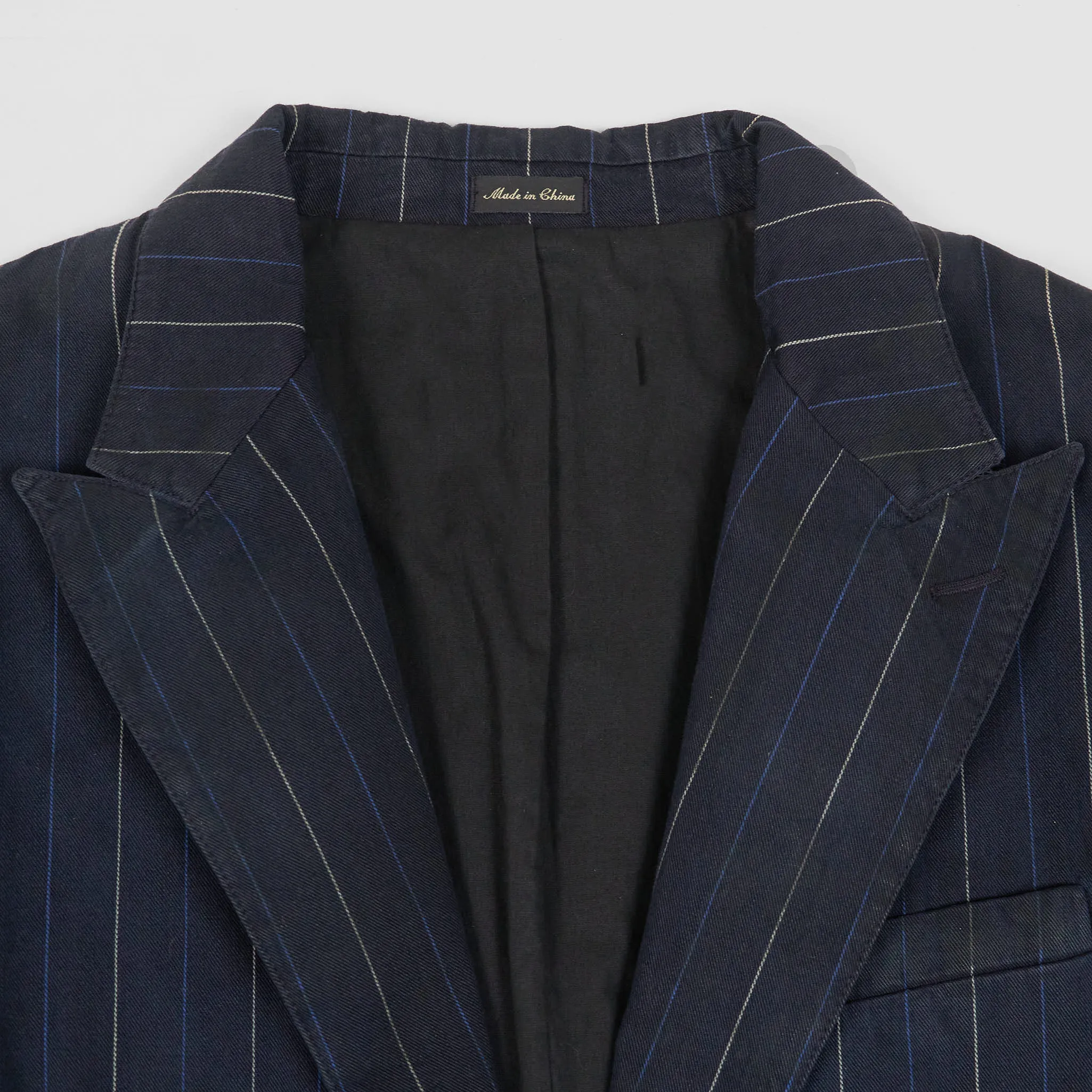 Double RL Peak Lapel Blazer
