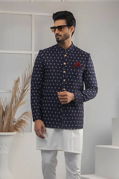 Edge Republic - ER 2063 Blue Prince Coat For Men