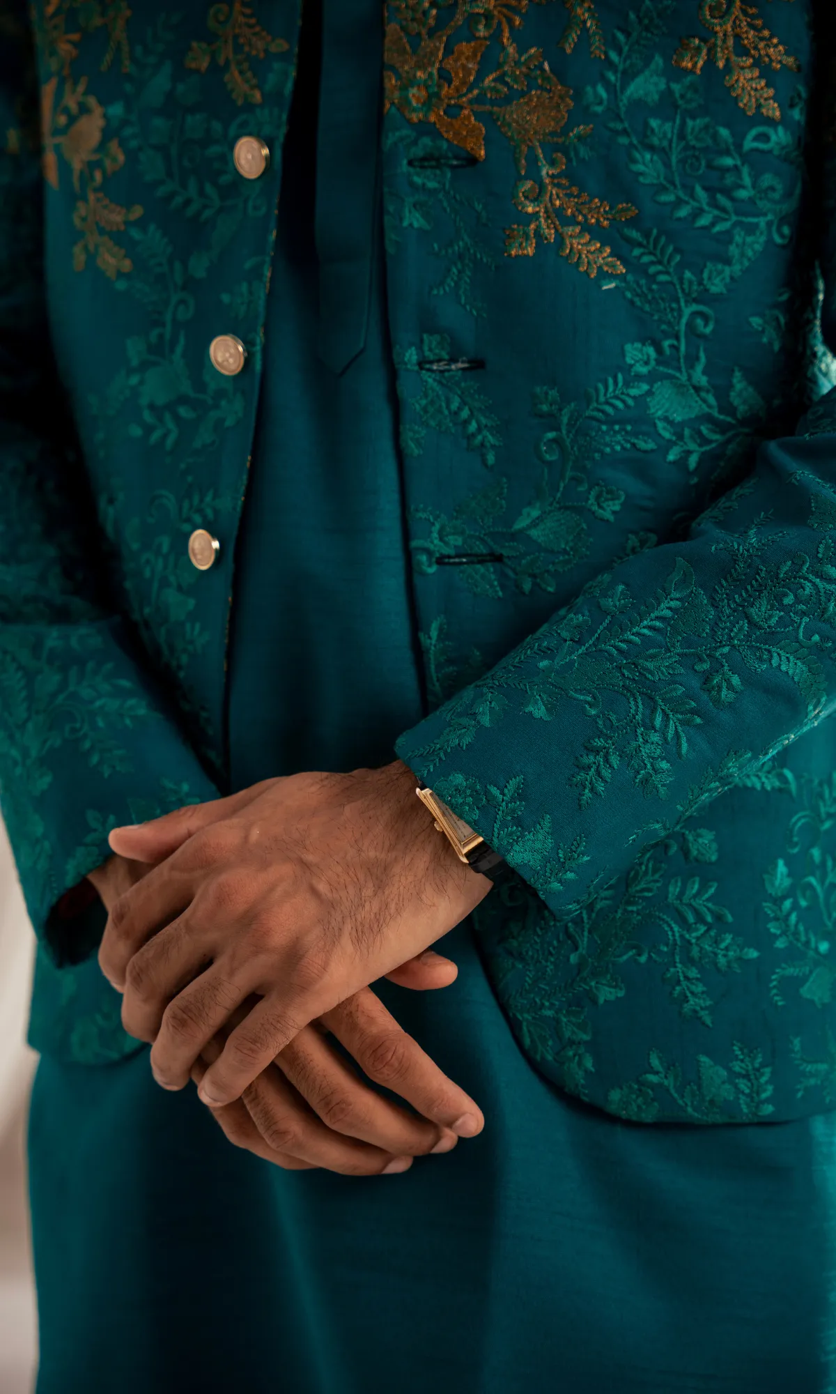 Edge Republic - ER PC 3006 Royal ELegance Emerald Green Prince Coat