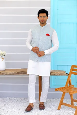 Edge Republic - ER WC 1090 Men's Sky Blue Waist Coat