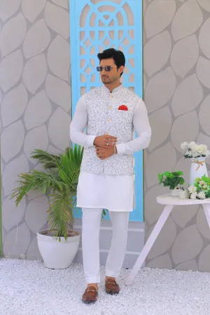 Edge Republic - ER WC 2000 Embroidered Waistcoats For Men