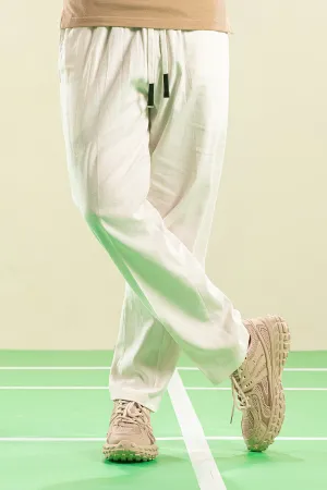 Egg White Irish Cotton Pants