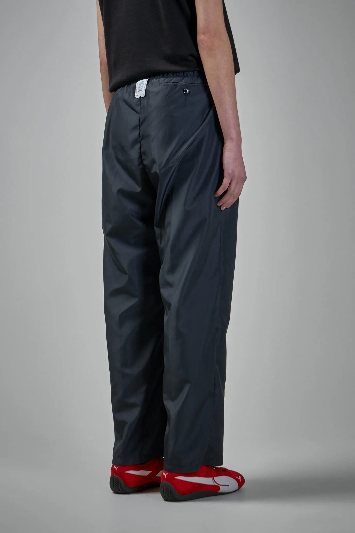 Elasticated Nylon Tailored Pants