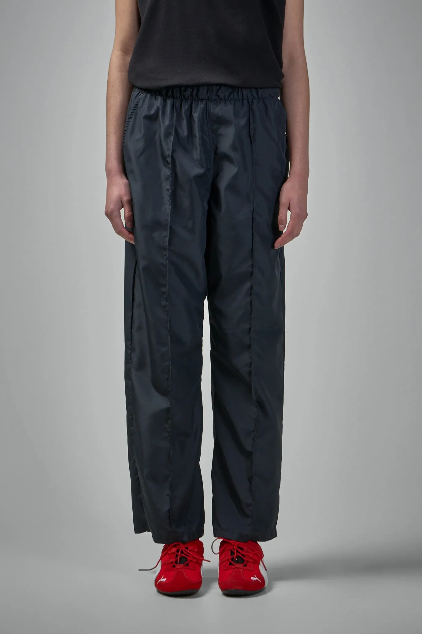 Elasticated Nylon Tailored Pants