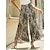 Elegant Black Paisley High-Waist Skort for Women – Perfect for Spring