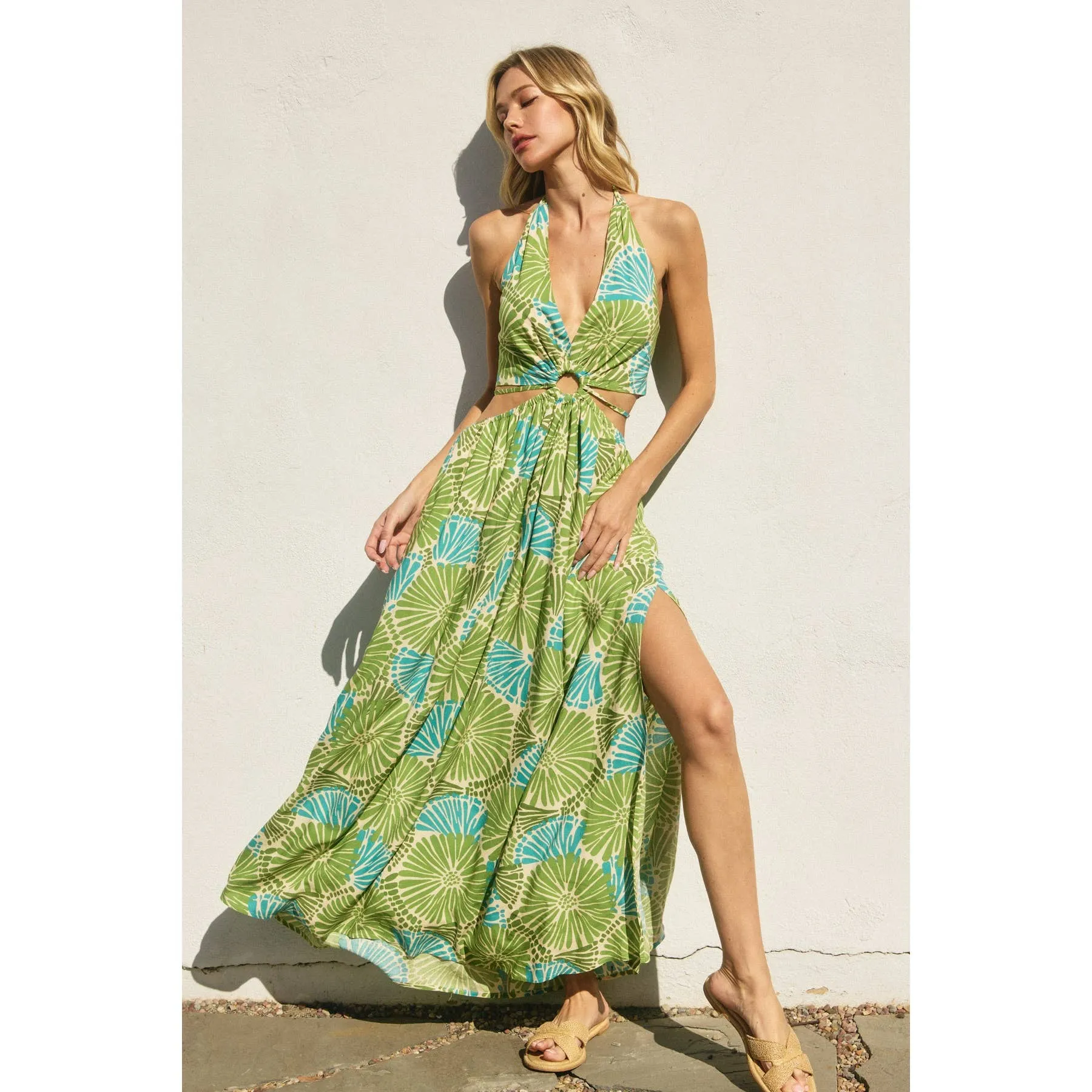 Eliza  Cutout Maxi Dress