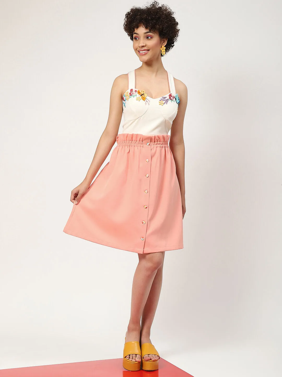 Elle paperbag skirt