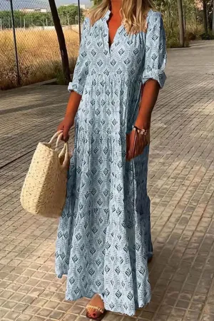 Emily™ |Enchanting Maxi Boho Dress