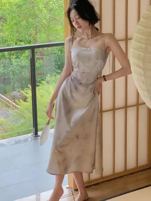 Eugenia® | Mid-length satin dresses for women