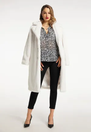faina Women's Faux Fur Coat