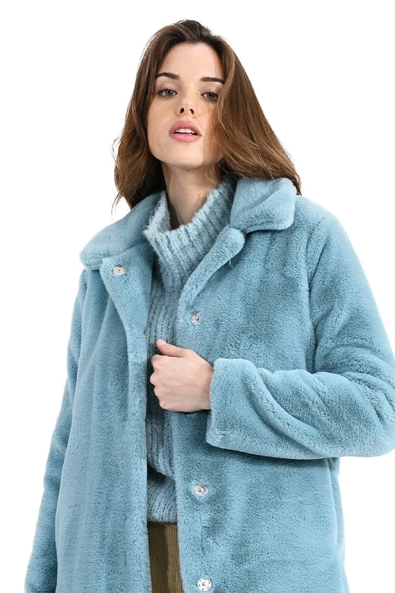 FAUX FUR COAT