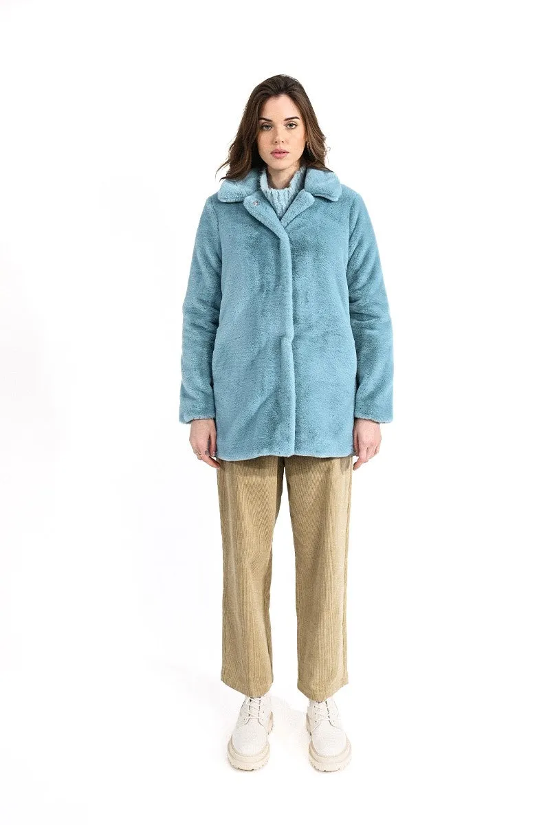 FAUX FUR COAT
