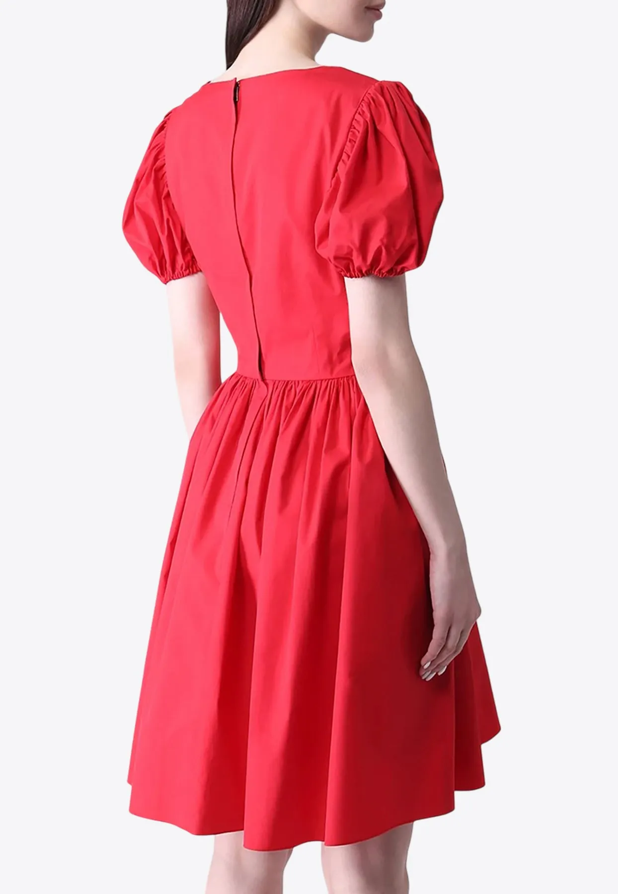 Flared Knee-Length Dress