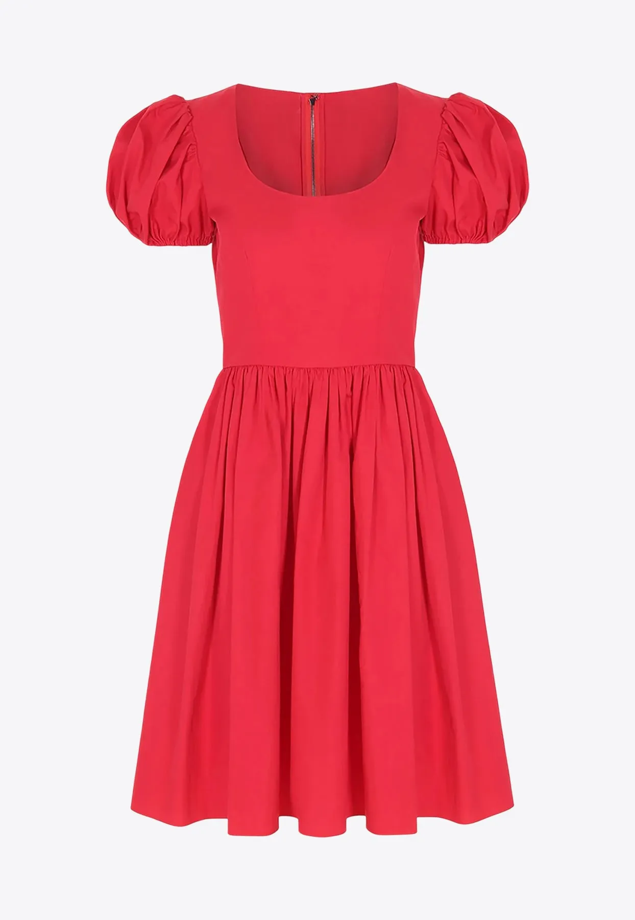Flared Knee-Length Dress