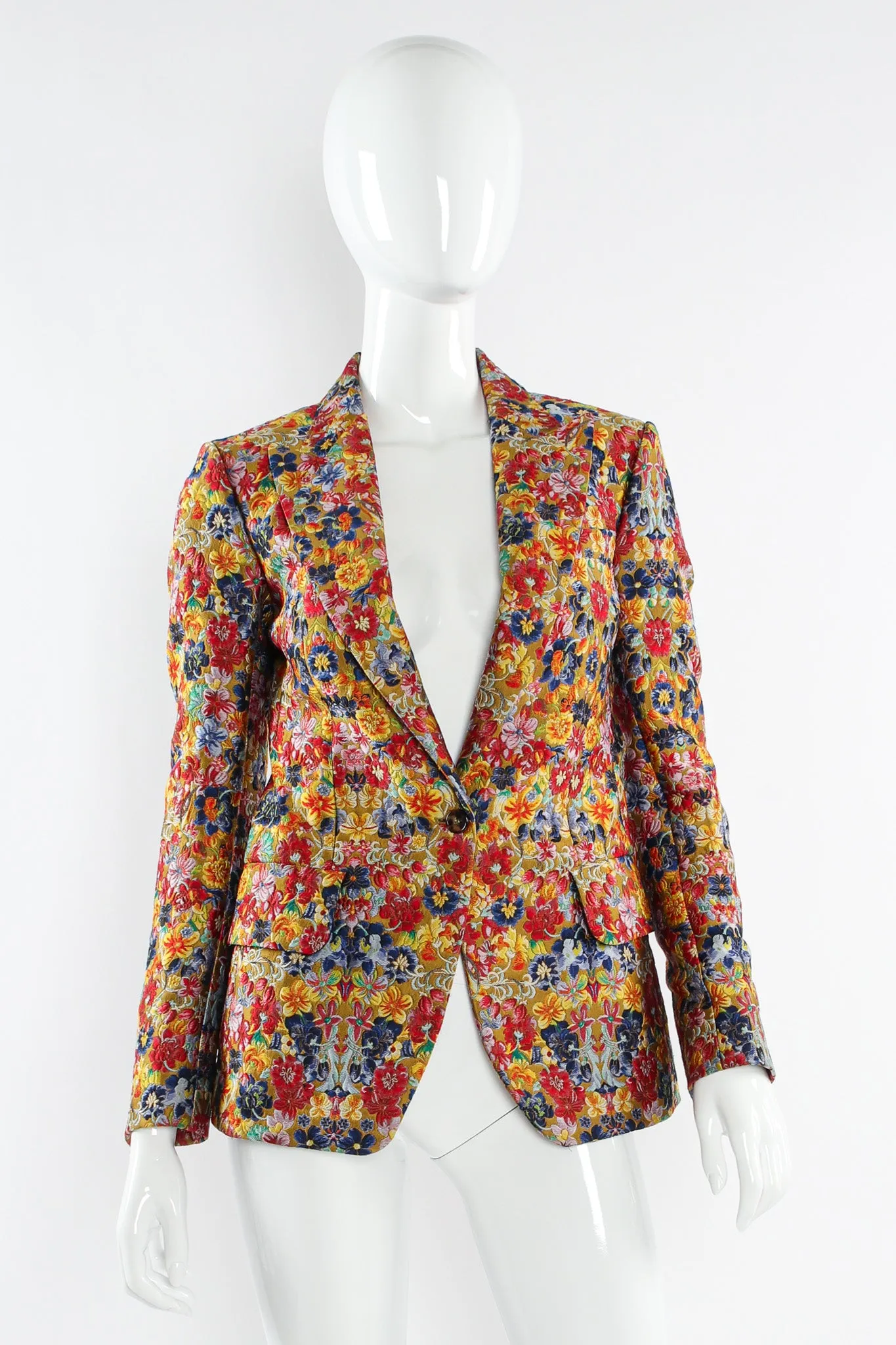 Floral Damask Blazer