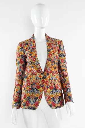 Floral Damask Blazer