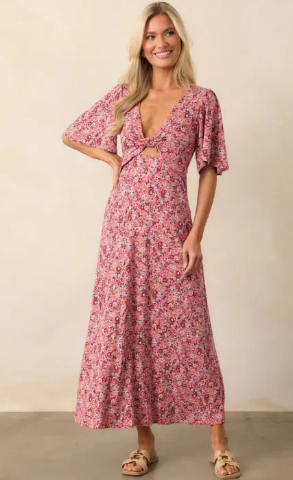 Floral Midi Dress