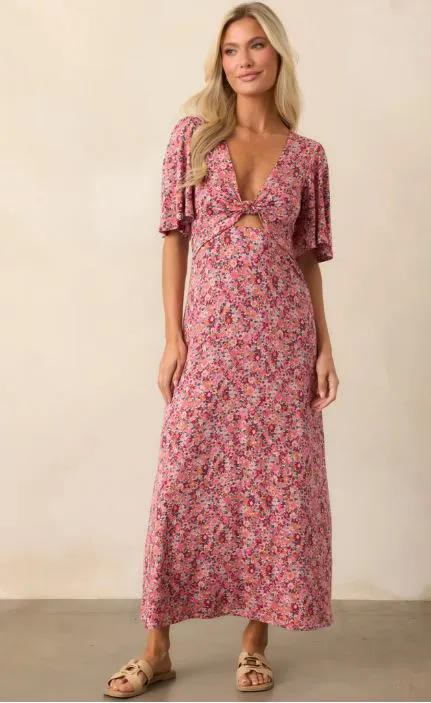 Floral Midi Dress
