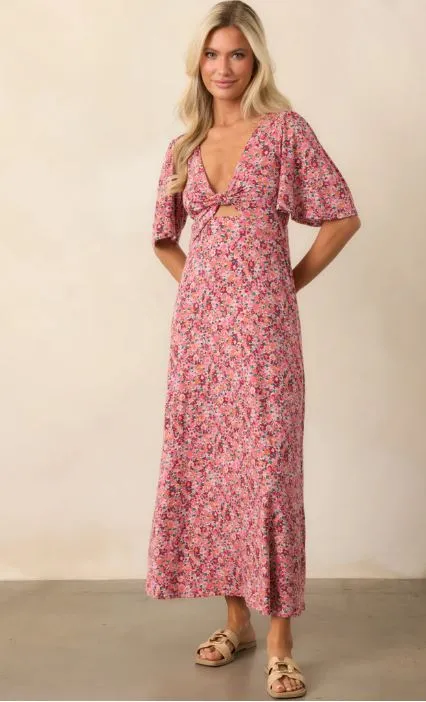 Floral Midi Dress