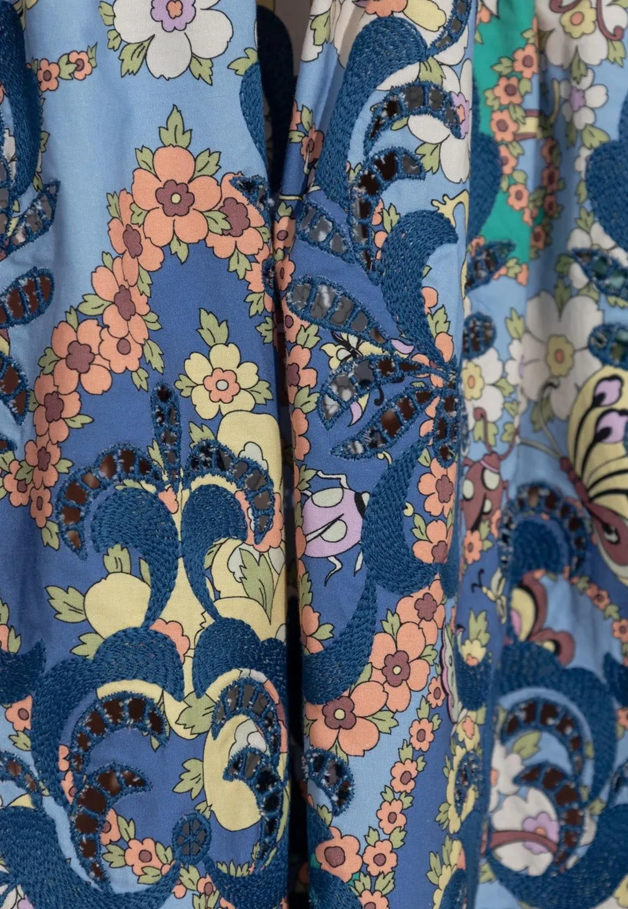 Floral Print Midi Skirt