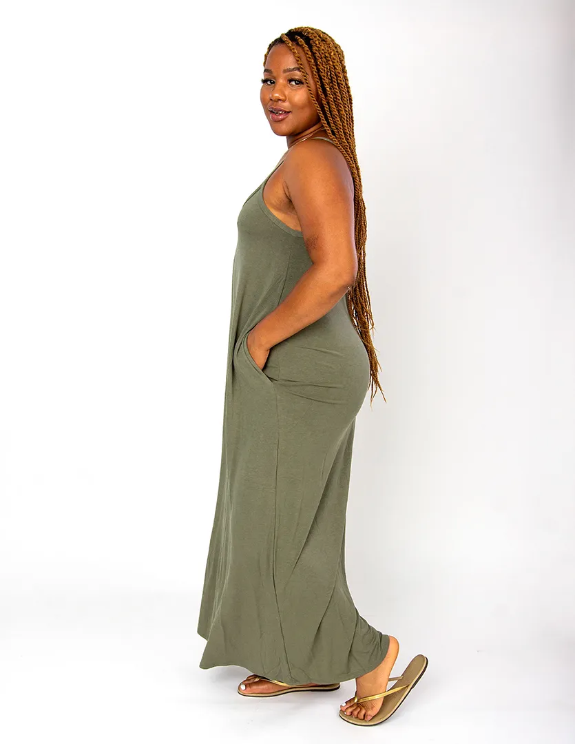 Flux V-Neck Dresses