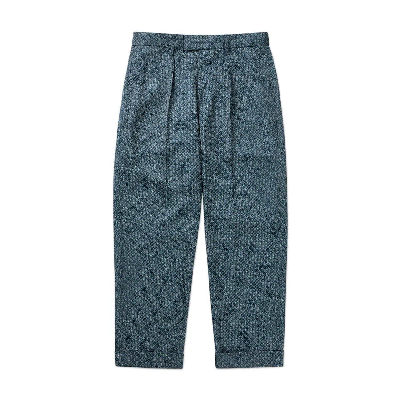 fucking awesome patterned dress pant (navy)