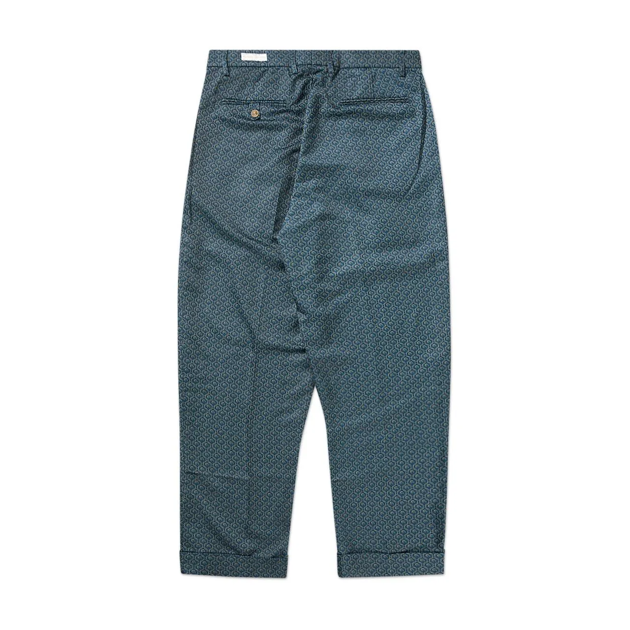 fucking awesome patterned dress pant (navy)