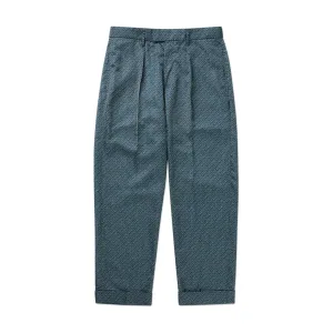 fucking awesome patterned dress pant (navy)
