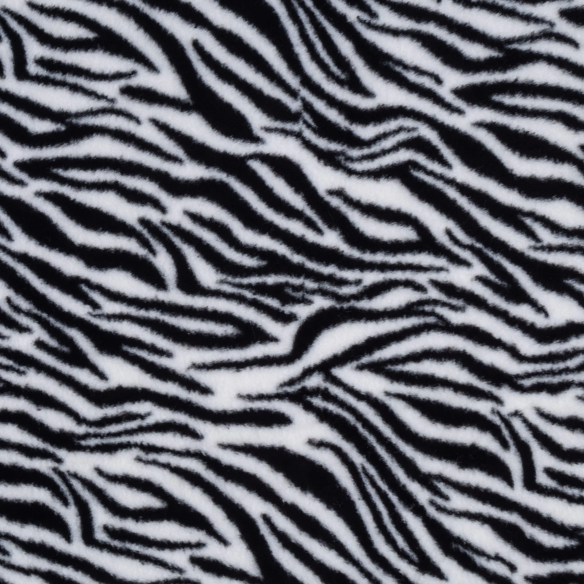 Fur White Tiger Print