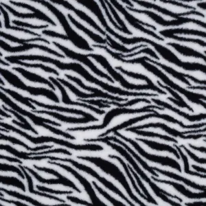 Fur White Tiger Print