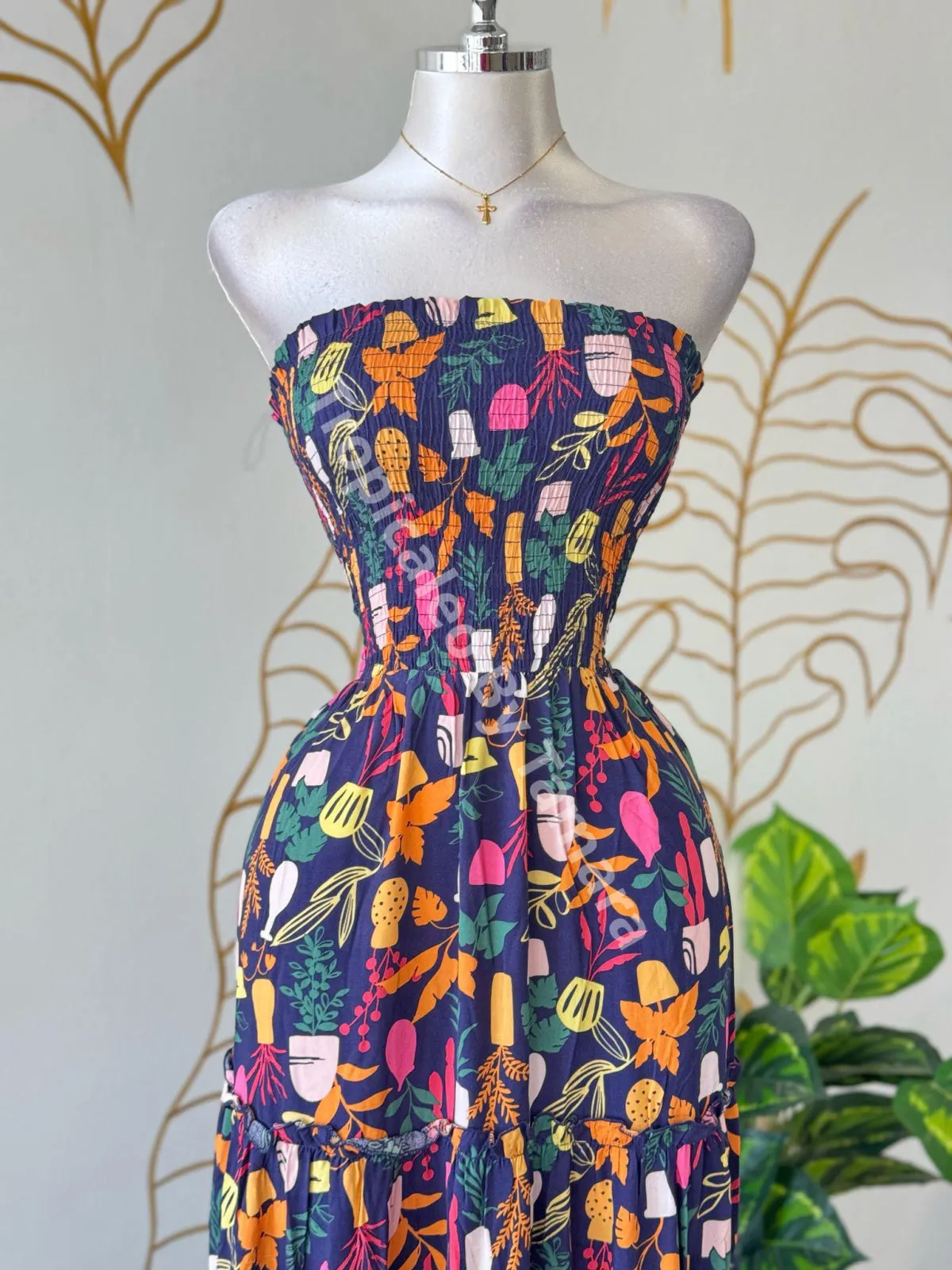 Garden Breeze Tube Maxi