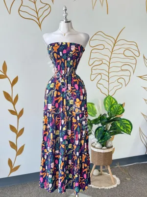 Garden Breeze Tube Maxi