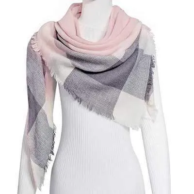 Geometric Triangle Scarf
