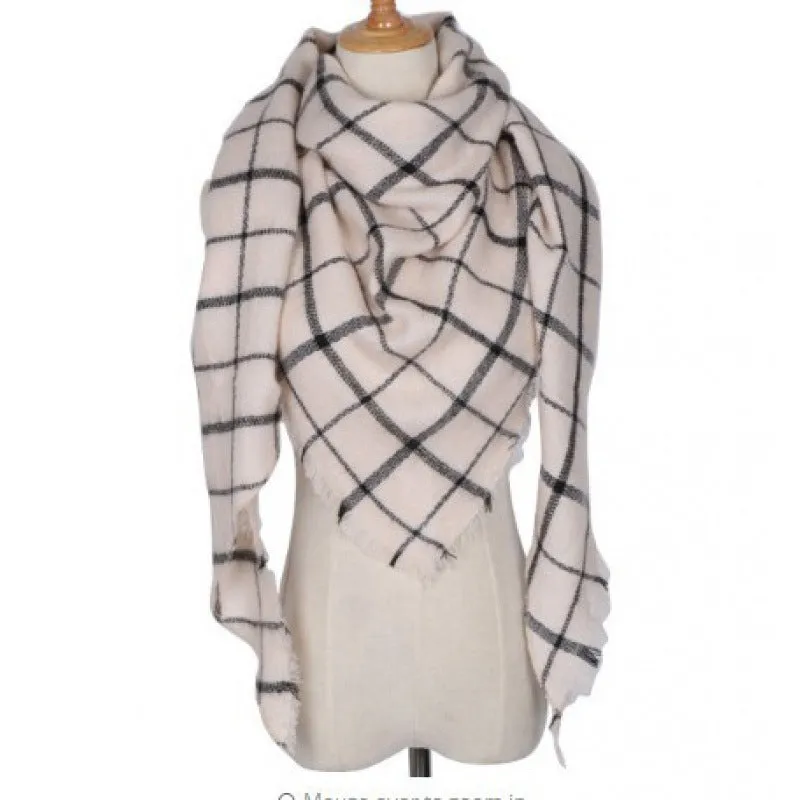 Geometric Triangle Scarf