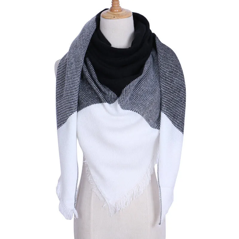 Geometric Triangle Scarf
