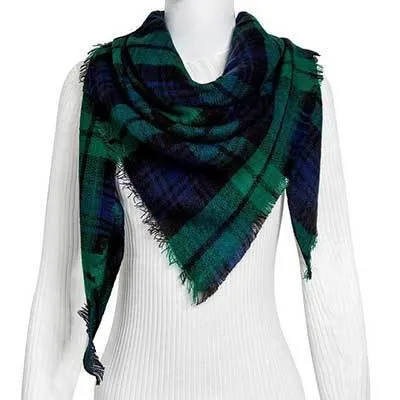 Geometric Triangle Scarf