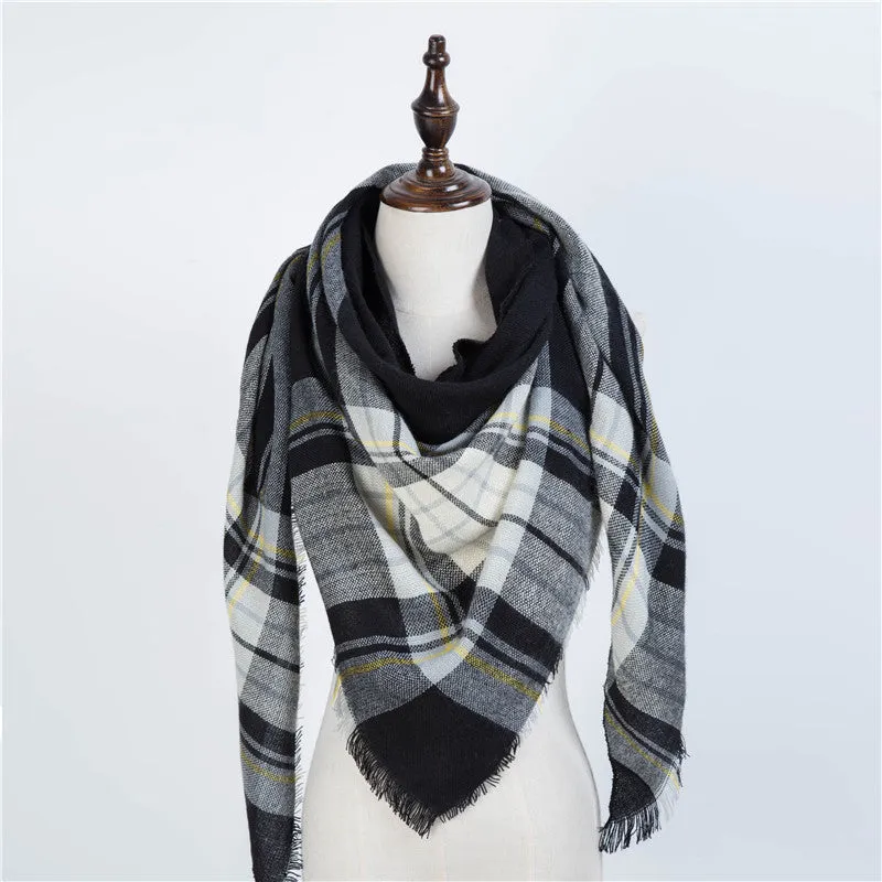 Geometric Triangle Scarf