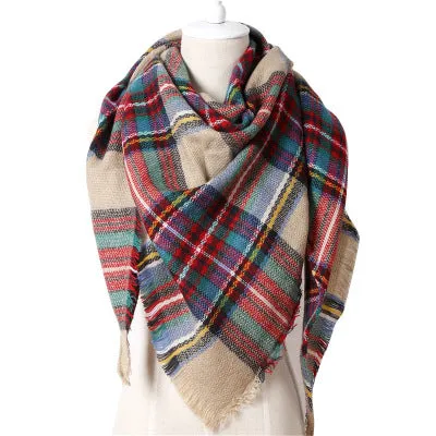 Geometric Triangle Scarf