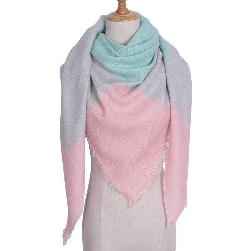 Geometric Triangle Scarf