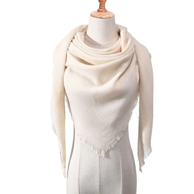 Geometric Triangle Scarf