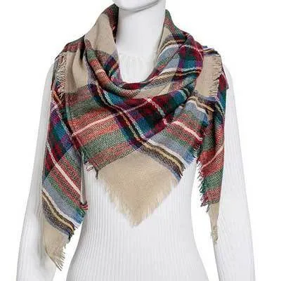 Geometric Triangle Scarf