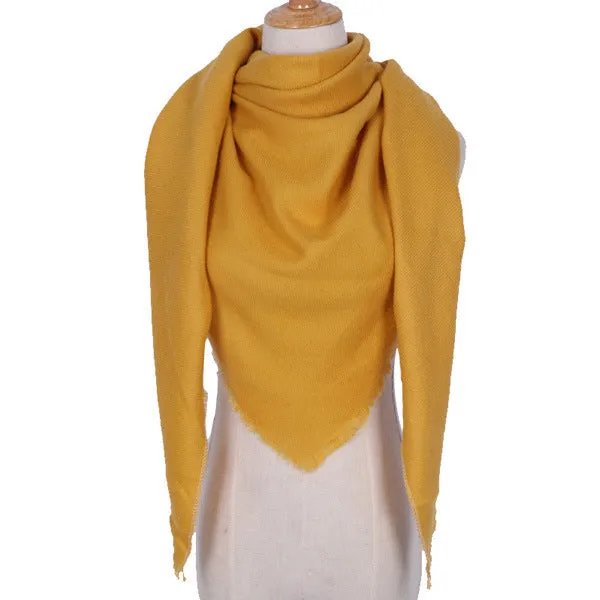 Geometric Triangle Scarf