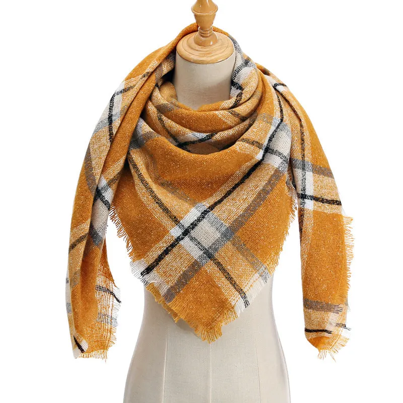 Geometric Triangle Scarf
