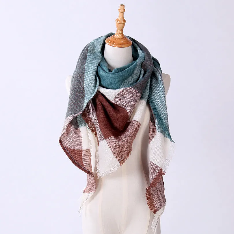 Geometric Triangle Scarf