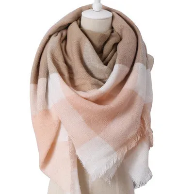 Geometric Triangle Scarf