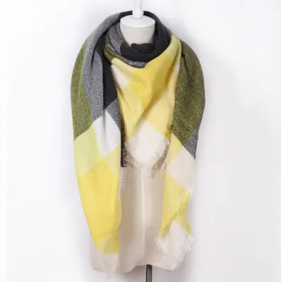 Geometric Triangle Scarf