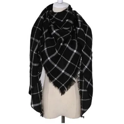 Geometric Triangle Scarf